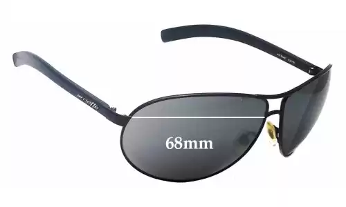 Sunglass Fix Replacement Lenses for Arnette Lock Down AN3049 - 68mm Wide Sunglass Fix Replacement Lenses for Arnette Lock Down AN3049 - 68mm Wide