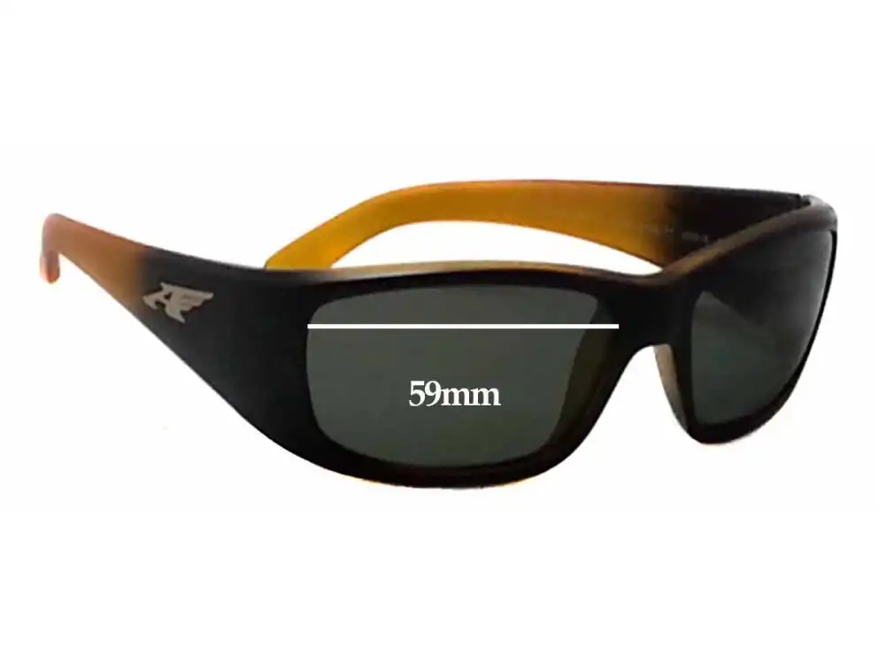 Sunglass Fix Replacement Lenses for Arnette Quick Draw AN4178 - 59mm Wide Sunglass Fix Replacement Lenses for Arnette Quick Draw AN4178 - 59mm Wide