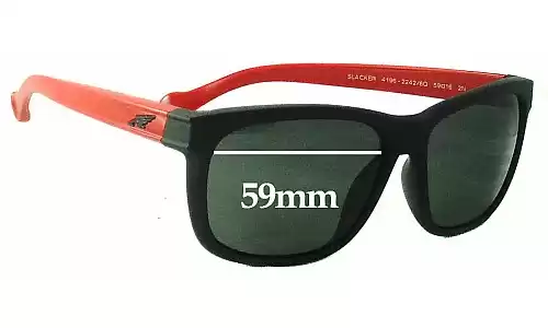 Sunglass Fix Replacement Lenses for Arnette Slacker AN4196 - 59mm Wide Sunglass Fix Replacement Lenses for Arnette Slacker AN4196 - 59mm Wide