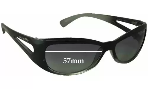 Sunglass Fix Replacement Lenses for Arnette AN4056 - 57mm Wide Sunglass Fix Replacement Lenses for Arnette AN4056 - 57mm Wide