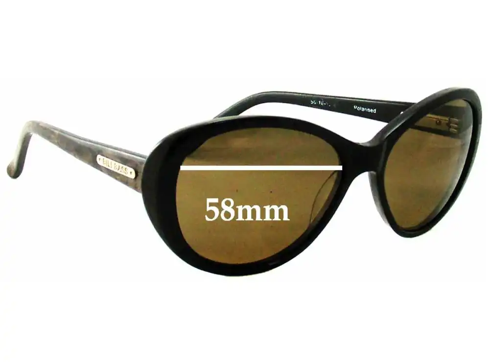 Sunglass Fix Replacement Lenses for Bill Bass Olivia - 58mm Wide Sunglass Fix Replacement Lenses for Bill Bass Olivia - 58mm Wide
