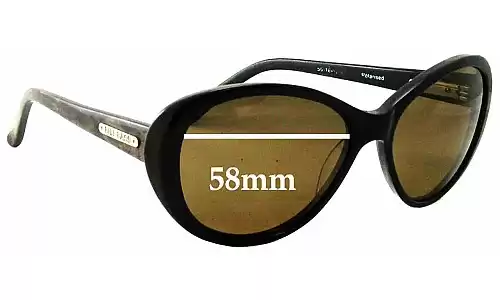 Sunglass Fix Replacement Lenses for Bill Bass Olivia - 58mm Wide Sunglass Fix Replacement Lenses for Bill Bass Olivia - 58mm Wide