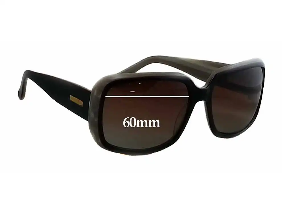 Sunglass Fix Replacement Lenses for Bill Bass Unknown - 60mm Wide Sunglass Fix Replacement Lenses for Bill Bass Unknown - 60mm Wide