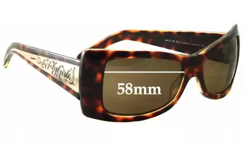 Sunglass Fix Replacement Lenses for Black Flys Bella Fly - 58mm Wide Sunglass Fix Replacement Lenses for Black Flys Bella Fly - 58mm Wide