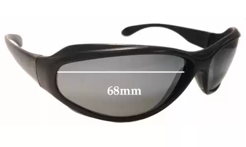 Sunglass Fix Replacement Lenses for Bolle King - 68mm Wide Bolle King Replacement Lenses 68mm wide