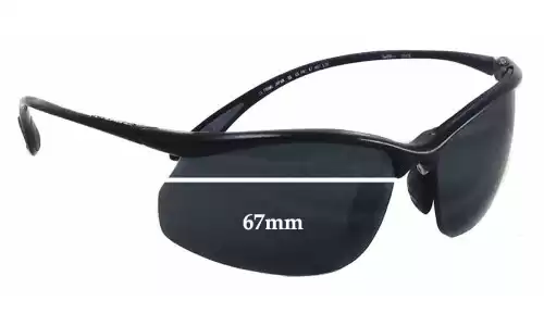 Sunglass Fix Replacement Lenses for Bolle Swiftkick - 67mm Wide Sunglass Fix Replacement Lenses for Bolle Swiftkick - 67mm Wide