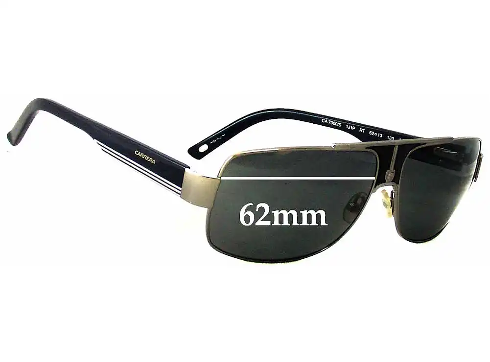 Sunglass Fix Replacement Lenses for Carrera 7000/S - 62mm Wide Sunglass Fix Replacement Lenses for Carrera 7000/S - 62mm Wide