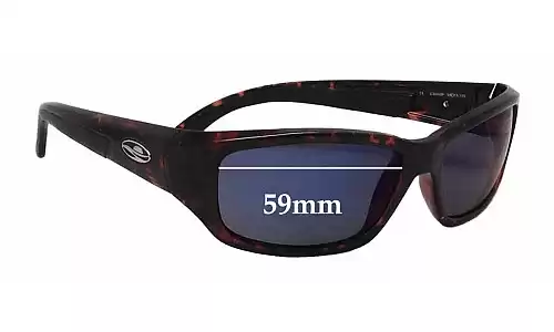 Sunglass Fix Replacement Lenses for Caribbean Sun CS053P - 59mm Wide Sunglass Fix Replacement Lenses for Caribbean Sun CS053P - 59mm Wide