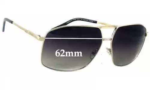 Sunglass Fix Replacement Lenses for Carrera 19/S - 62mm Wide Carrera 19/S Replacement Lenses 62mm wide