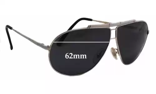 Sunglass Fix Replacement Lenses for Carrera 5401 Small Aviator - 62mm Wide Sunglass Fix Replacement Lenses for Carrera 5401 Small Aviator - 62mm Wide
