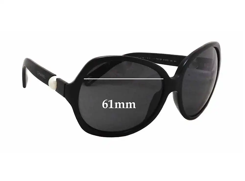 Sunglass Fix Replacement Lenses for Chanel 5141-H - 61mm Wide Sunglass Fix Replacement Lenses for Chanel 5141-H - 61mm Wide