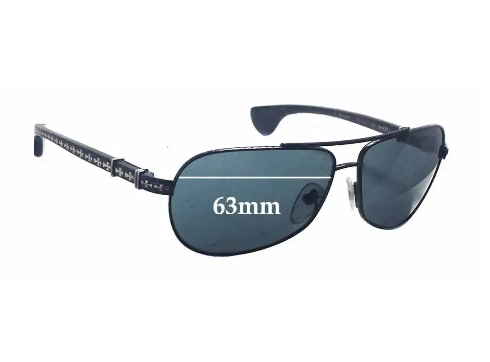 Sunglass Fix Replacement Lenses for Chrome Hearts The Beast I - 63mm Wide Sunglass Fix Replacement Lenses for Chrome Hearts The Beast I - 63mm Wide