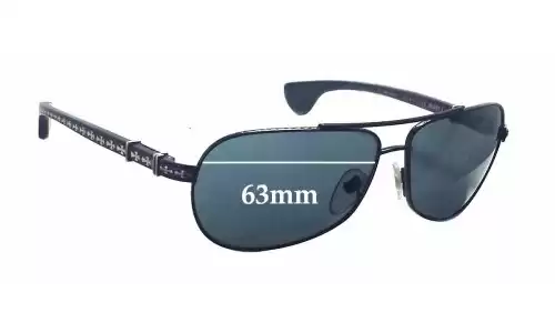 Sunglass Fix Replacement Lenses for Chrome Hearts The Beast I - 63mm Wide Sunglass Fix Replacement Lenses for Chrome Hearts The Beast I - 63mm Wide
