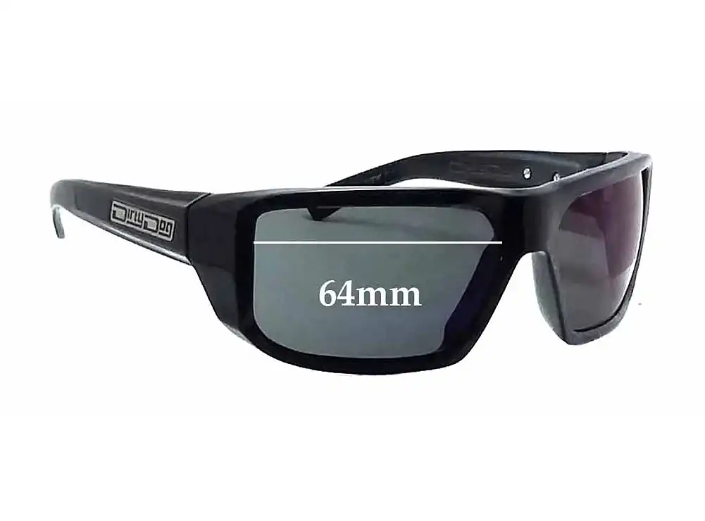 Sunglass Fix Replacement Lenses for Dirty Dog Slasher - 64mm Wide Sunglass Fix Replacement Lenses for Dirty Dog Slasher - 64mm Wide