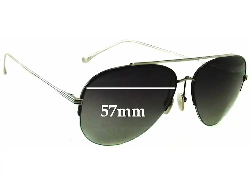 Sunglass Fix Replacement Lenses for Dita Sparrow - 57mm Wide Sunglass Fix Replacement Lenses for Dita Sparrow - 57mm Wide