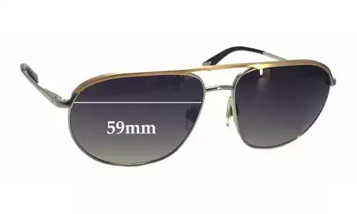 Sunglass Fix Replacement Lenses for Dolce & Gabbana DG2092 - 59mm Wide Sunglass Fix Replacement Lenses for Dolce & Gabbana DG2092 - 59mm Wide
