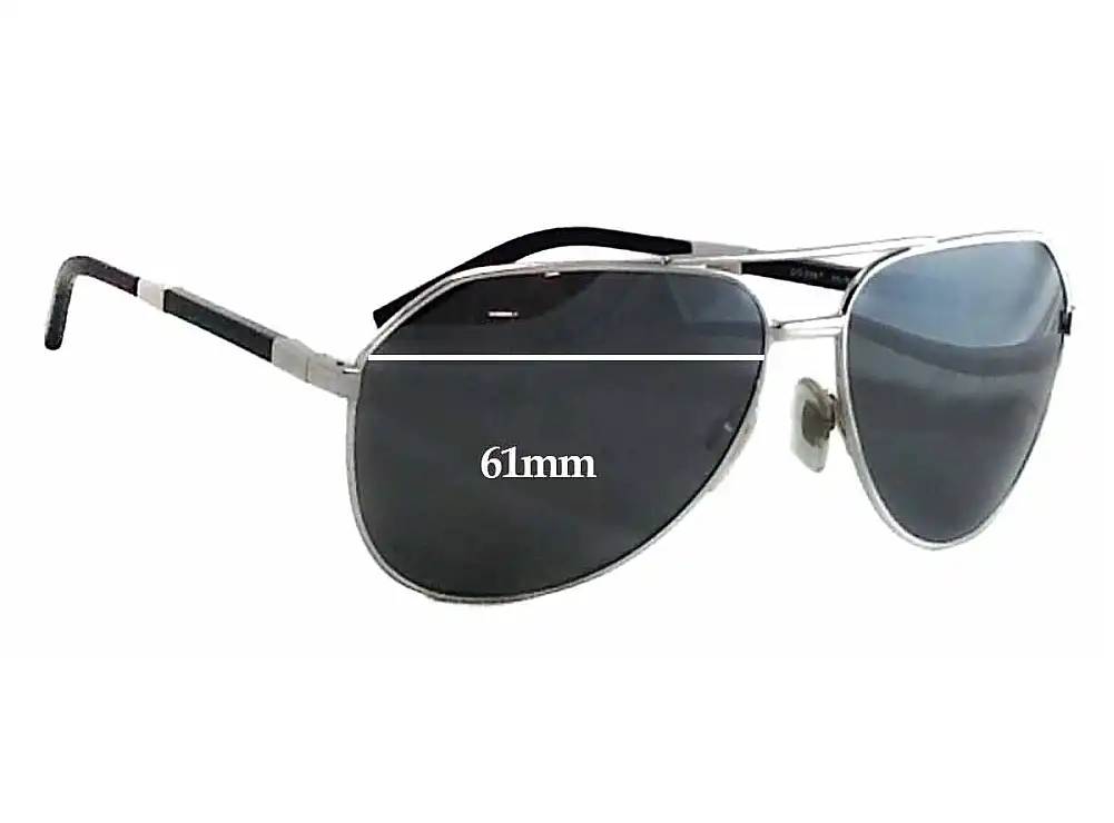 Sunglass Fix Replacement Lenses for Dolce & Gabbana DG2067 - 61mm Wide Sunglass Fix Replacement Lenses for Dolce & Gabbana DG2067 - 61mm Wide
