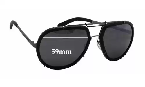 Sunglass Fix Replacement Lenses for Dolce & Gabbana DG2132 - 59mm Wide Sunglass Fix Replacement Lenses for Dolce & Gabbana DG2132 - 59mm Wide