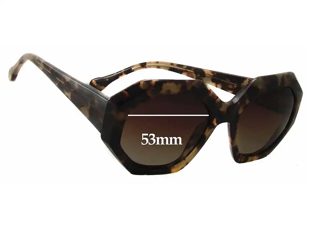 Sunglass Fix Replacement Lenses for Elizabeth & James Brickell Elizabeth&James - 53mm Wide Sunglass Fix Replacement Lenses for Elizabeth & James Brickell Elizabeth&James - 53mm Wide