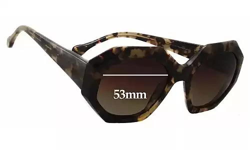 Sunglass Fix Replacement Lenses for Elizabeth & James Brickell Elizabeth&James - 53mm Wide Sunglass Fix Replacement Lenses for Elizabeth & James Brickell Elizabeth&James - 53mm Wide