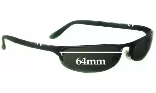 Sunglass Fix Replacement Lenses for Emporio Armani EA203/S - 64mm Wide Emporio Armani EA203/S Replacement Lenses 64mm wide