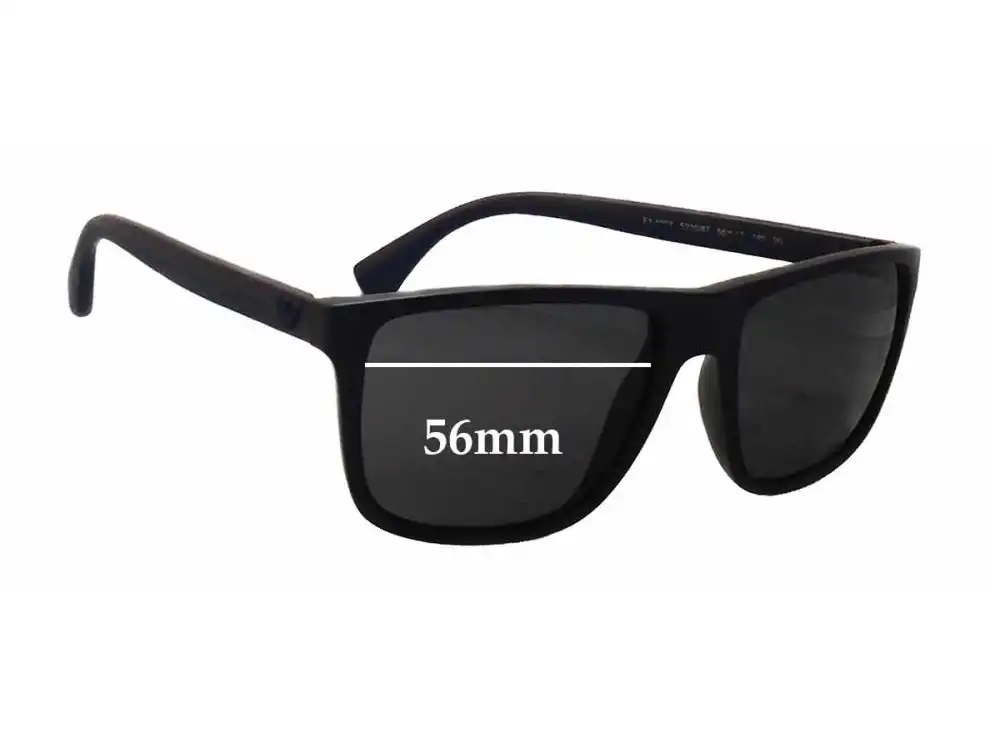 Sunglass Fix Replacement Lenses for Emporio Armani EA4033 - 56mm Wide Sunglass Fix Replacement Lenses for Emporio Armani EA4033 - 56mm Wide