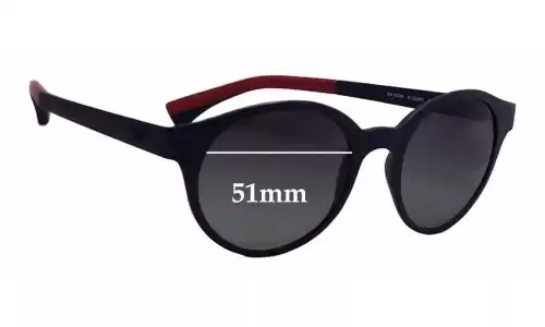 Sunglass Fix Replacement Lenses for Emporio Armani EA4045 - 51mm Wide Sunglass Fix Replacement Lenses for Emporio Armani EA4045 - 51mm Wide