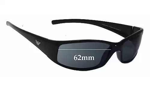 Sunglass Fix Replacement Lenses for Emporio Armani EA9031/S - 62mm Wide Emporio Armani EA9031/S Replacement Lenses 62mm wide