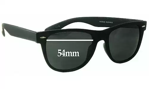 Sunglass Fix Replacement Lenses for Ferris Sunnies Cotton On - 54mm Wide Sunglass Fix Replacement Lenses for Ferris Sunnies Cotton On - 54mm Wide