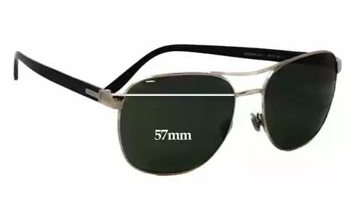 Sunglass Fix Replacement Lenses for Gucci GG2220/S - 57mm Wide Sunglass Fix Replacement Lenses for Gucci GG2220/S - 57mm Wide
