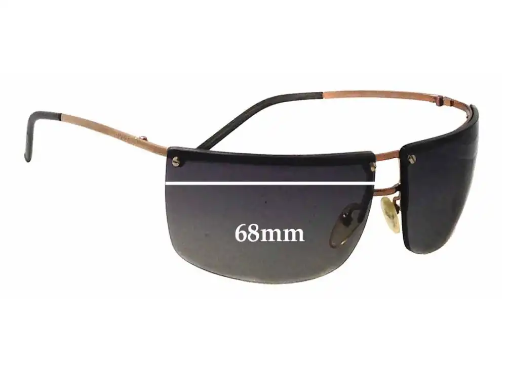 Sunglass Fix Replacement Lenses for Gucci GG2653/S - 68mm Wide Sunglass Fix Replacement Lenses for Gucci GG2653/S - 68mm Wide