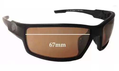 Sunglass Fix Replacement Lenses for Harley Davidson H-D Wolf - 67mm Wide Sunglass Fix Replacement Lenses for Harley Davidson H-D Wolf - 67mm Wide