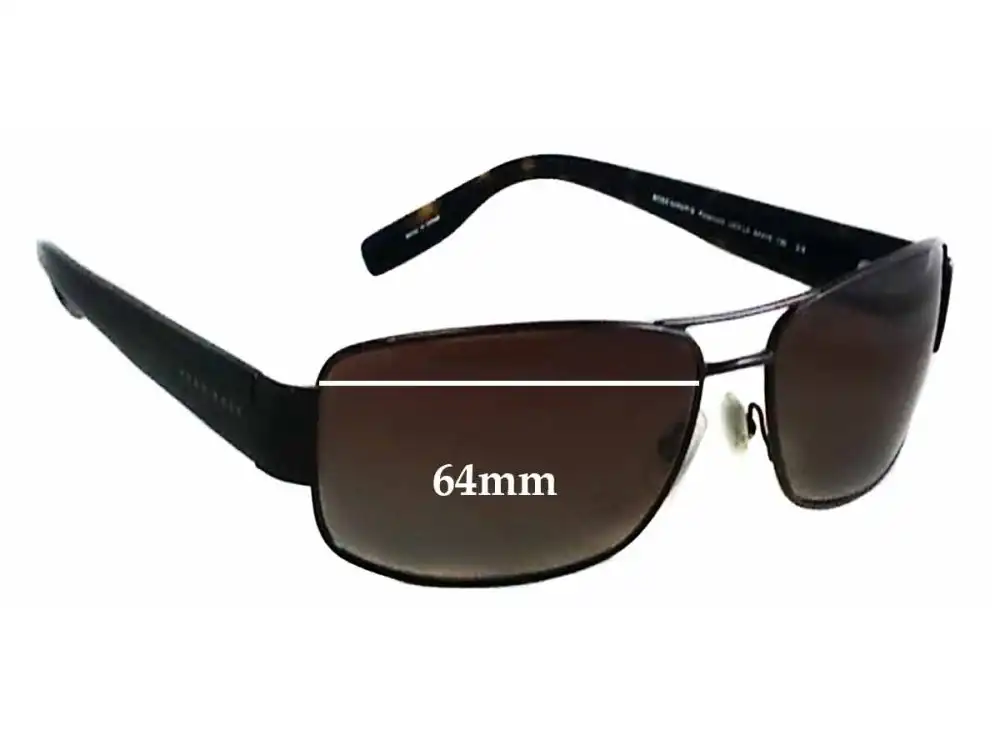 Sunglass Fix Replacement Lenses for Hugo Boss 0493/P/S - 64mm Wide Sunglass Fix Replacement Lenses for Hugo Boss 0493/P/S - 64mm Wide