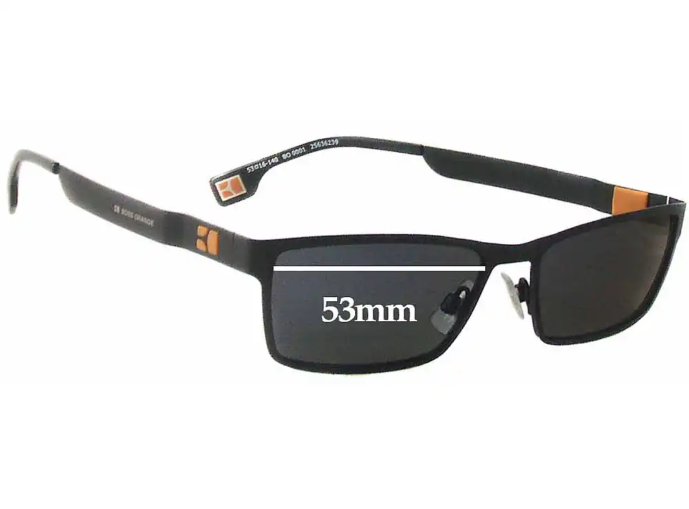 Sunglass Fix Replacement Lenses for Hugo Boss 0001 - 53mm Wide Sunglass Fix Replacement Lenses for Hugo Boss 0001 - 53mm Wide