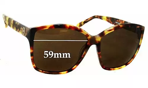 Sunglass Fix Replacement Lenses for House Of Harlow Jordana - 59mm Wide Sunglass Fix Replacement Lenses for House Of Harlow Jordana - 59mm Wide