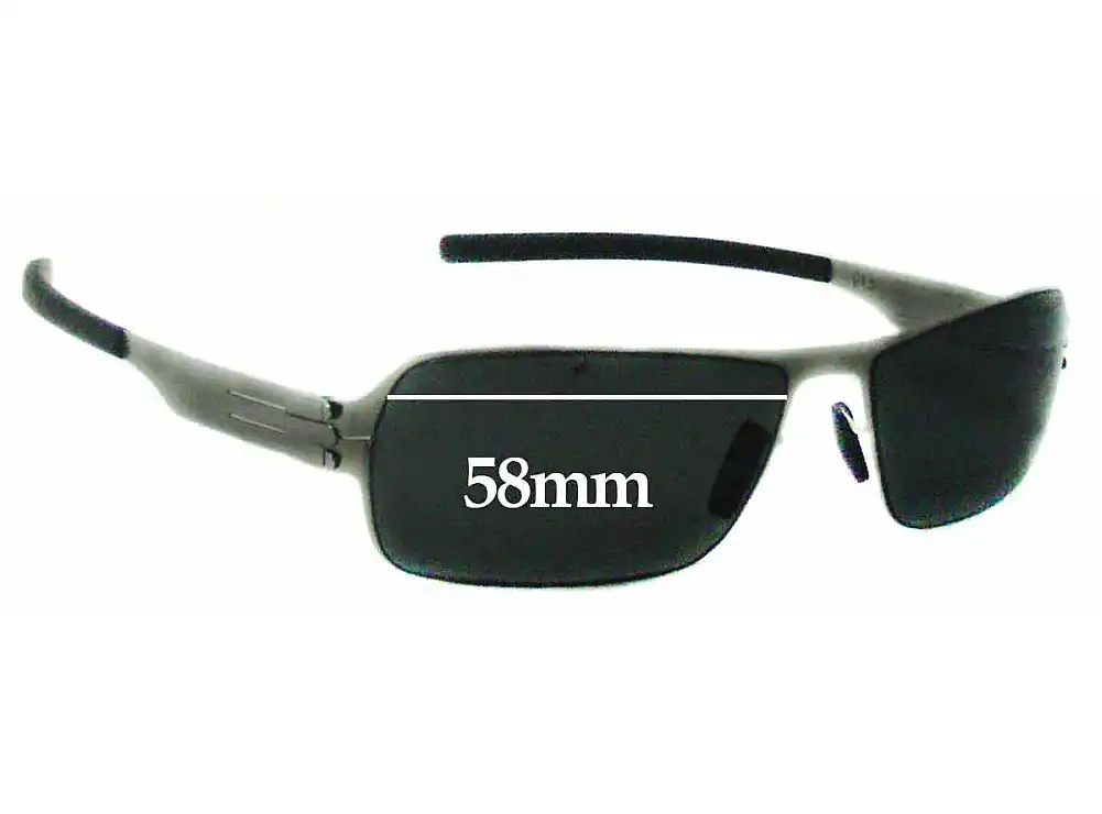 Sunglass Fix Replacement Lenses for IC! Berlin Der Wegweiser - 58mm Wide Sunglass Fix Replacement Lenses for IC! Berlin Der Wegweiser - 58mm Wide