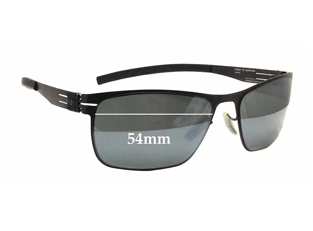 Sunglass Fix Replacement Lenses for IC! Berlin Stadmitte - 54mm Wide Sunglass Fix Replacement Lenses for IC! Berlin Stadmitte - 54mm Wide