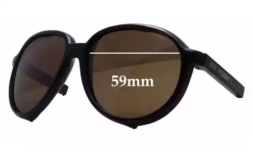Sunglass Fix Replacement Lenses for Jack Erskine's Radar - 59mm Wide Sunglass Fix Replacement Lenses for Jack Erskine's Radar - 59mm Wide