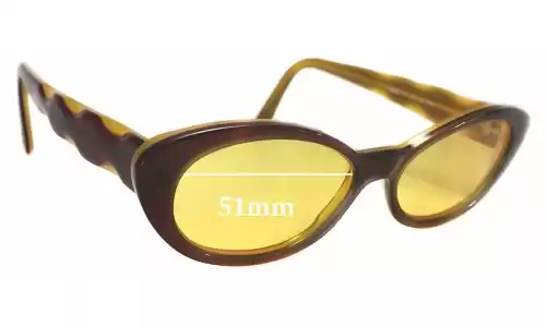 Sunglass Fix Replacement Lenses for Jean Lafont Elite - 51mm Wide Sunglass Fix Replacement Lenses for Jean Lafont Elite - 51mm Wide