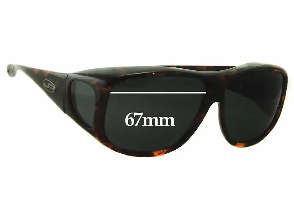 Sunglass Fix Replacement Lenses for Jonathan Paul 0914 - 67mm Wide Sunglass Fix Replacement Lenses for Jonathan Paul 0914 - 67mm Wide