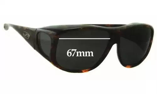 Sunglass Fix Replacement Lenses for Jonathan Paul 0914 - 67mm Wide Sunglass Fix Replacement Lenses for Jonathan Paul 0914 - 67mm Wide