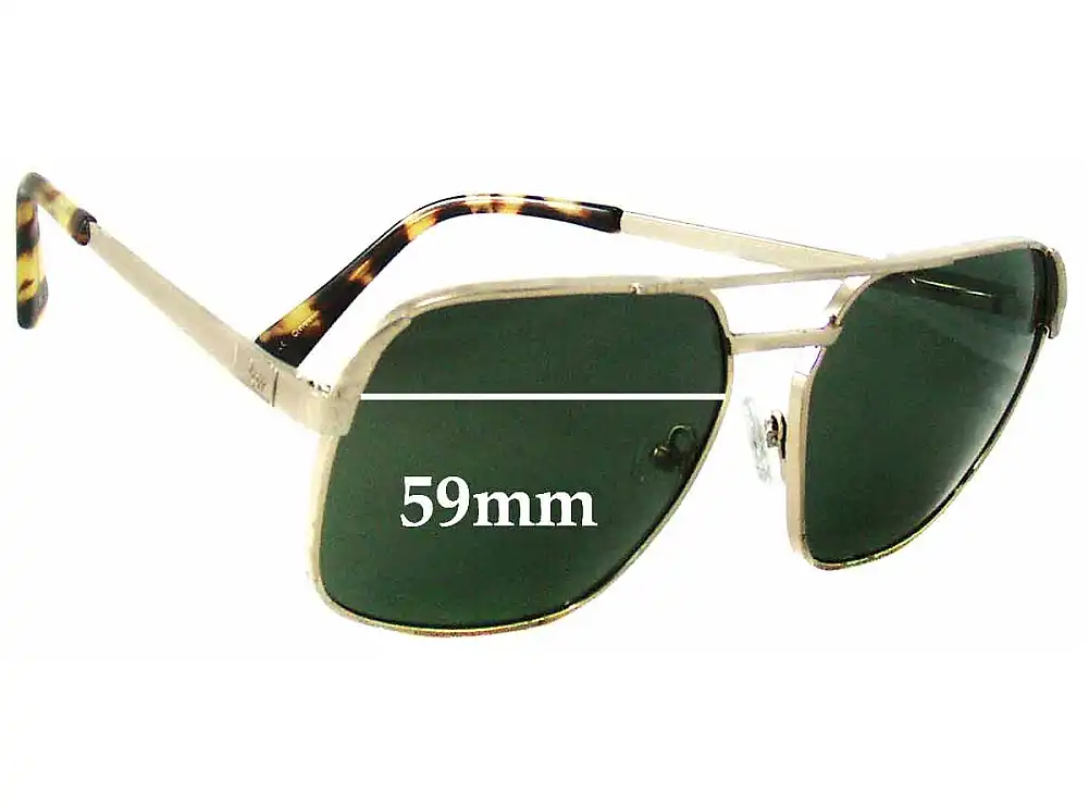 Sunglass Fix Replacement Lenses for Karen Walker Jonestown - 59mm Wide Sunglass Fix Replacement Lenses for Karen Walker Jonestown - 59mm Wide