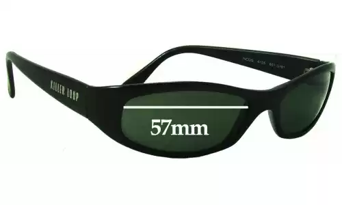 Sunglass Fix Replacement Lenses for Killer Loop K4125 Incog - 57mm Wide Sunglass Fix Replacement Lenses for Killer Loop K4125 Incog - 57mm Wide