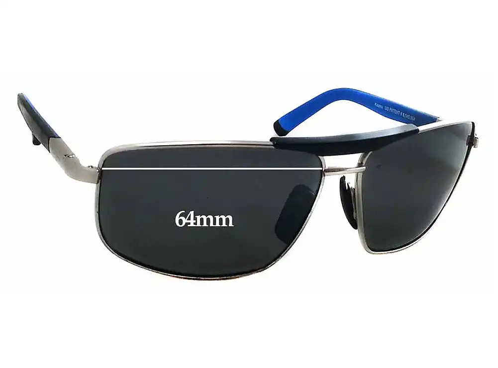 Sunglass Fix Replacement Lenses for Maui Jim MJ271 Keanu - 64mm Wide Sunglass Fix Replacement Lenses for Maui Jim MJ271 Keanu - 64mm Wide