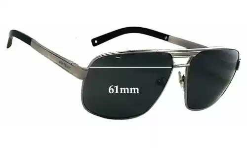 Sunglass Fix Replacement Lenses for Montblanc MB 322S - 61mm Wide Sunglass Fix Replacement Lenses for Montblanc MB 322S - 61mm Wide