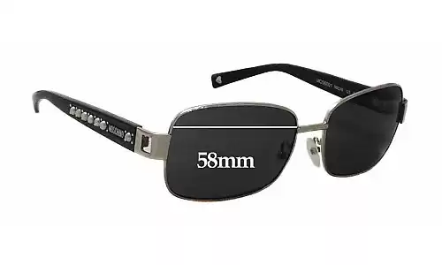 Sunglass Fix Replacement Lenses for Moschino MO56001 - 58mm Wide Sunglass Fix Replacement Lenses for Moschino MO56001 - 58mm Wide