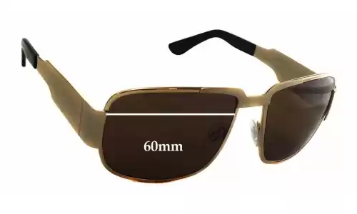 Sunglass Fix Replacement Lenses for Neostyle Nautic 822 - 60mm Wide Sunglass Fix Replacement Lenses for Neostyle Nautic 822 - 60mm Wide
