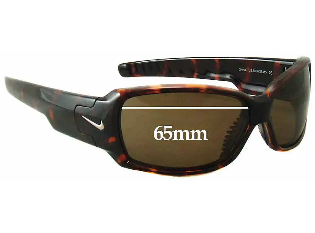 Sunglass Fix Replacement Lenses for Nike EV0302 Nix - 65mm Wide Sunglass Fix Replacement Lenses for Nike EV0302 Nix - 65mm Wide