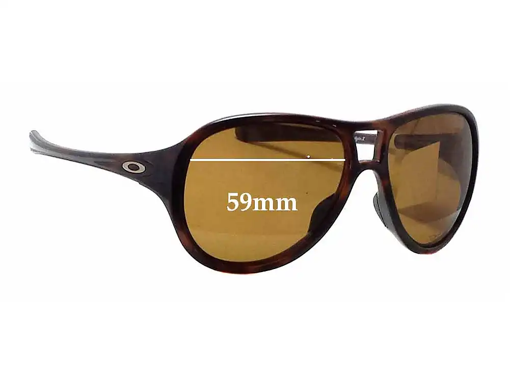 Sunglass Fix Replacement Lenses for Oakley Twentysix 2 OO9177 - 59mm Wide Sunglass Fix Replacement Lenses for Oakley Twentysix 2 OO9177 - 59mm Wide