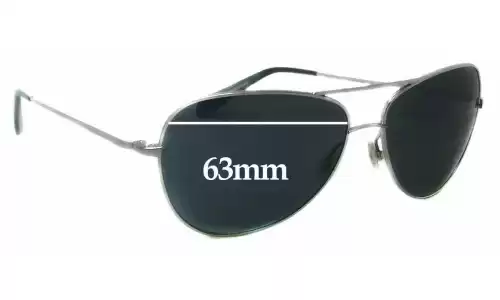 Sunglass Fix Replacement Lenses for Oliver Peoples OV1059-S Pryce - 63mm Wide Oliver Peoples OV1059-S Pryce Replacement Lenses 63mm wide